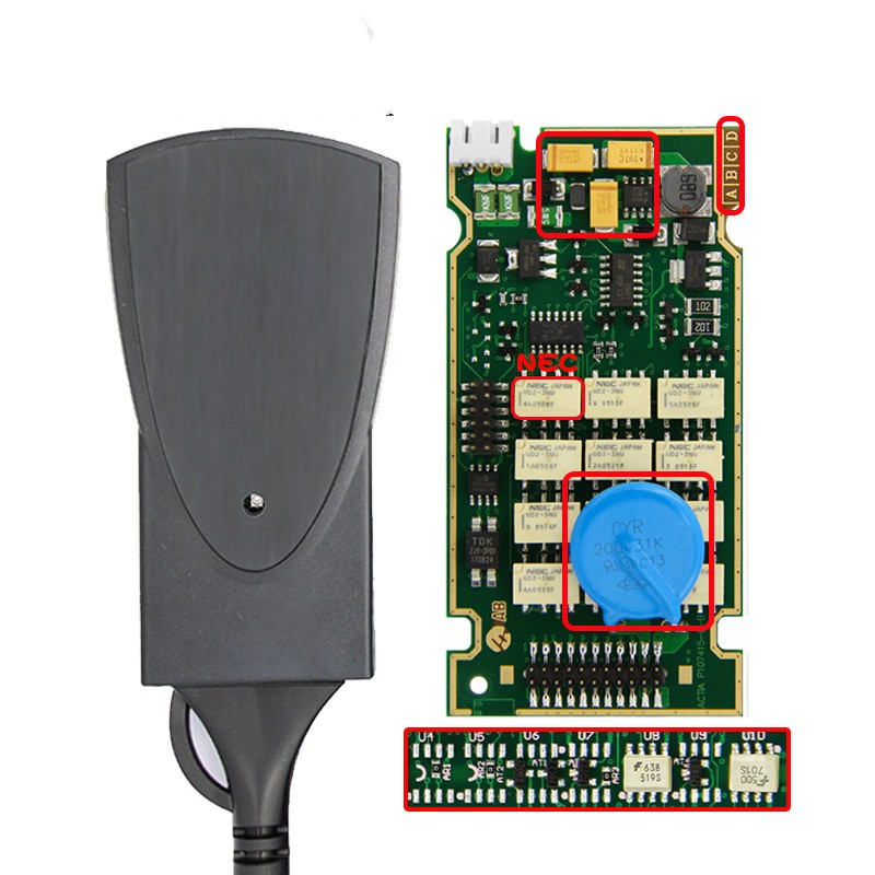 Lexia3 PP2000 Lite Diagbox V7.83 NEC for Citroen Peugeot