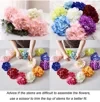 Outdoor Artificial Hydrangea Flowers
