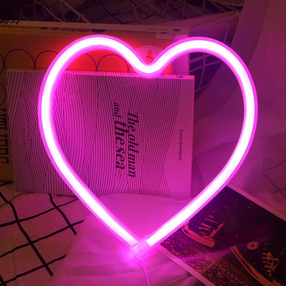 Love Heart LED Neon Light