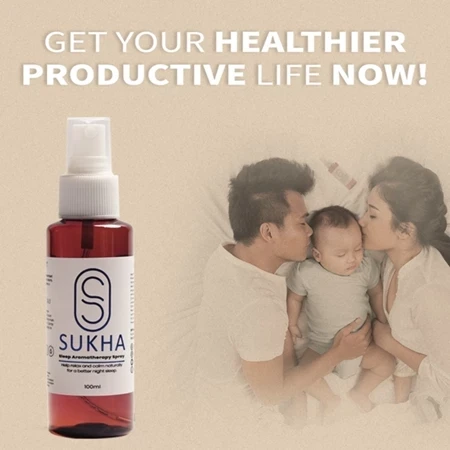 Sukha Pulas - Natural Deep Sleep Aid Aromatherapy Spray 100ml