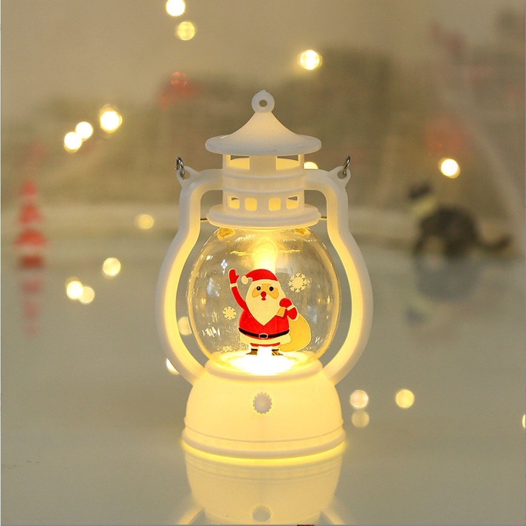 Christmas Lantern OIL LAMP Christmas Xmas Home Table Decoration Tree Gift