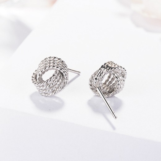 Personalized Christmas Gift Geometric Stud Earrings