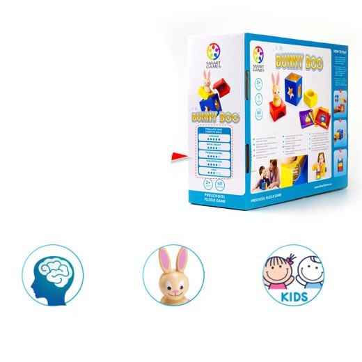 Bunny Magic Box Puzzle Enlightenment Board Game Toy Parent-child Interactive Wooden