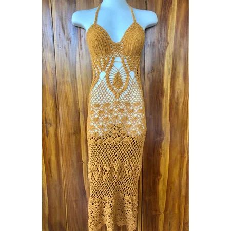 Knitted Bikini Dress Summer Wear