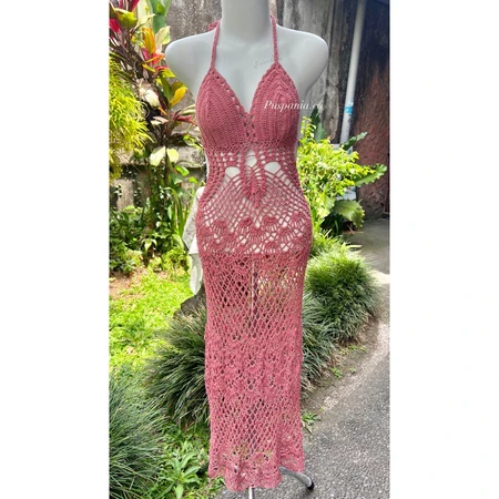 Knitted Bikini Dress Summer Wear