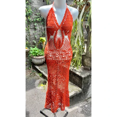 Knitted Bikini Dress Summer Wear
