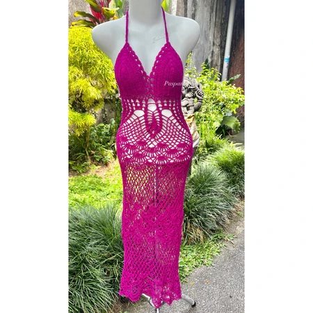 Knitted Bikini Dress Summer Wear