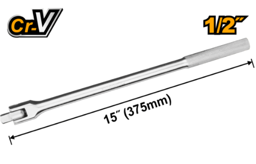 Flexible handle 1/2 375mm(15)