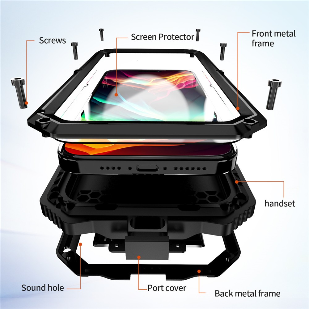 360 Meta Armor Heavy Duty Phone Cover for iPhone 15 Series