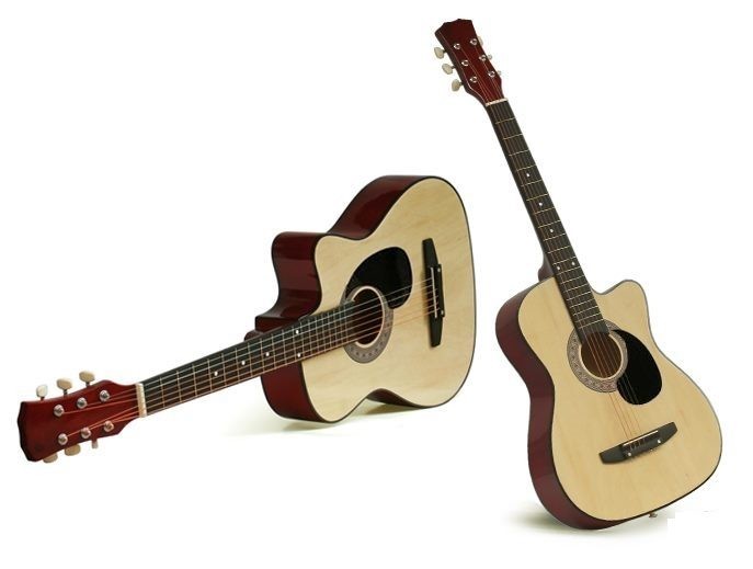 Acoustic Guitar NATURAL NEW ARRIVAL