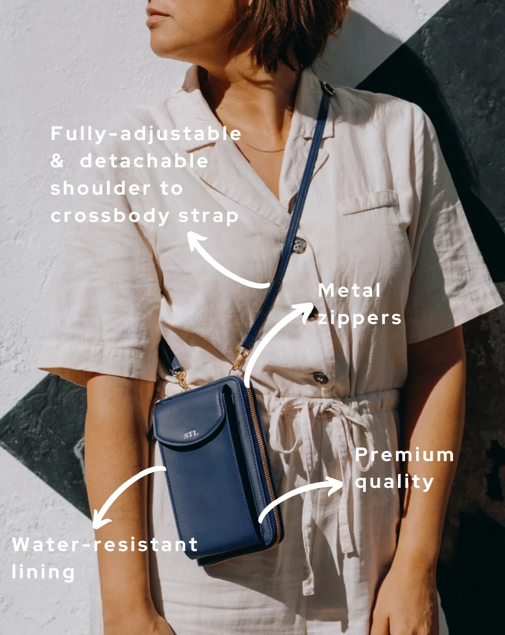 Crossbody Clutch Wallet