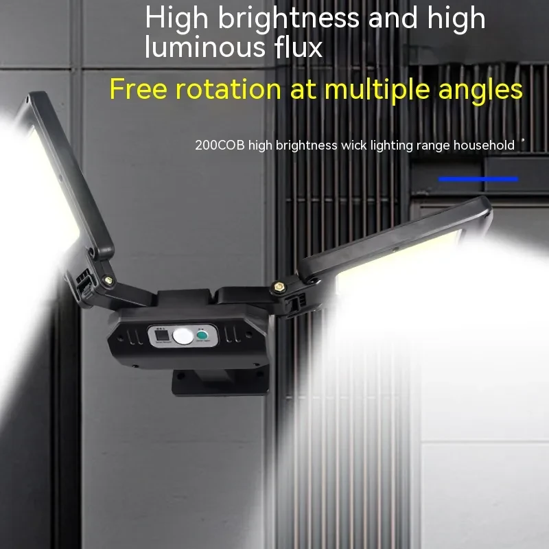 Human Body Induction Solar Lamp Waterproof LED Street Lamp