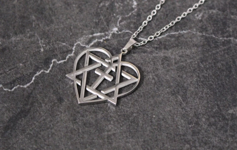 Messianic Heart Necklace