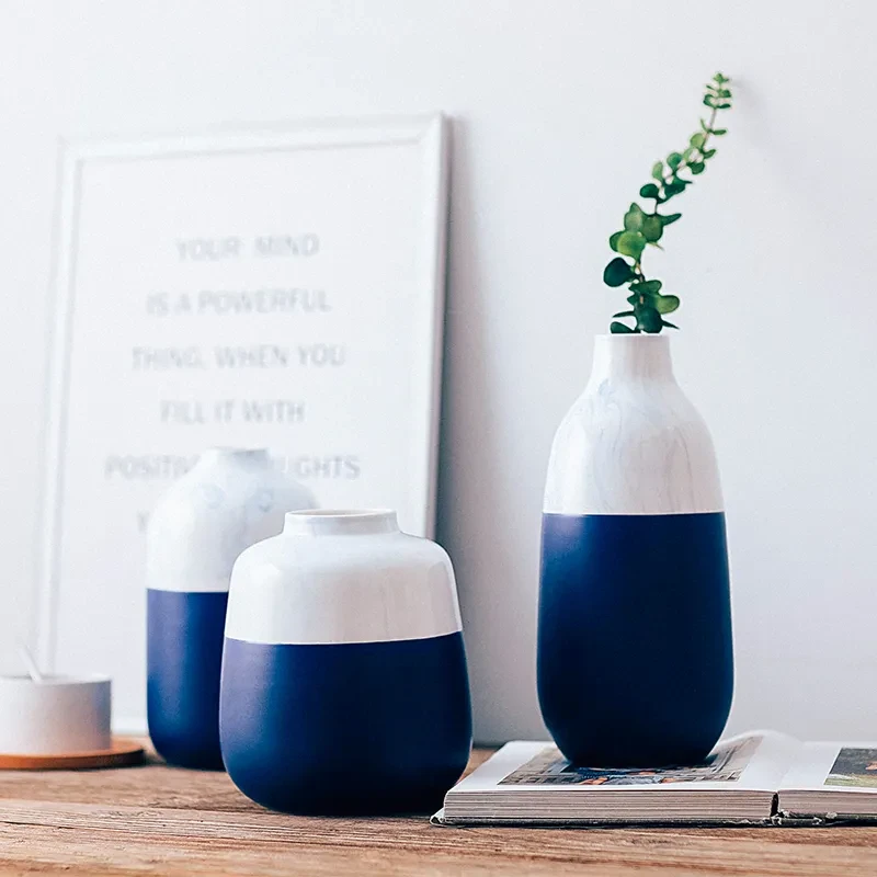 Nordic Style Ceramic Vase Decoration Living Room Decoration