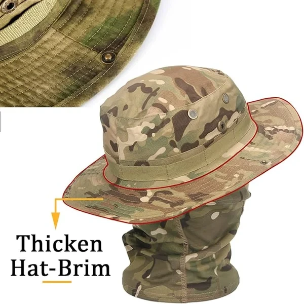 Cooling Neck Gaiter Face Mask Boonie Hat Set