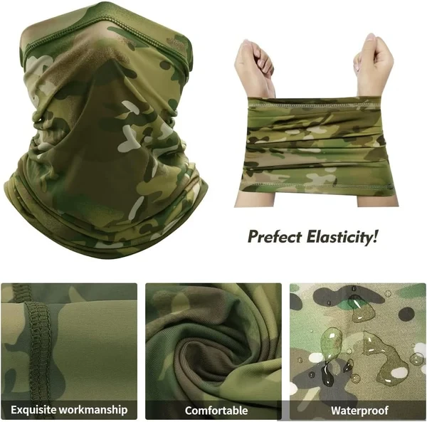 Cooling Neck Gaiter Face Mask Boonie Hat Set