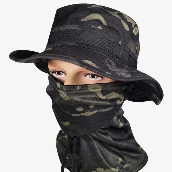 Cooling Neck Gaiter Face Mask Boonie Hat Set