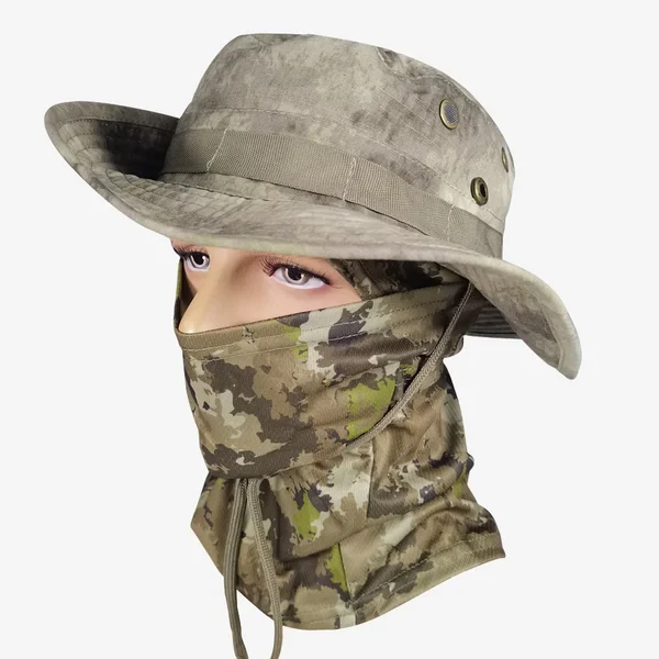 Cooling Neck Gaiter Face Mask Boonie Hat Set