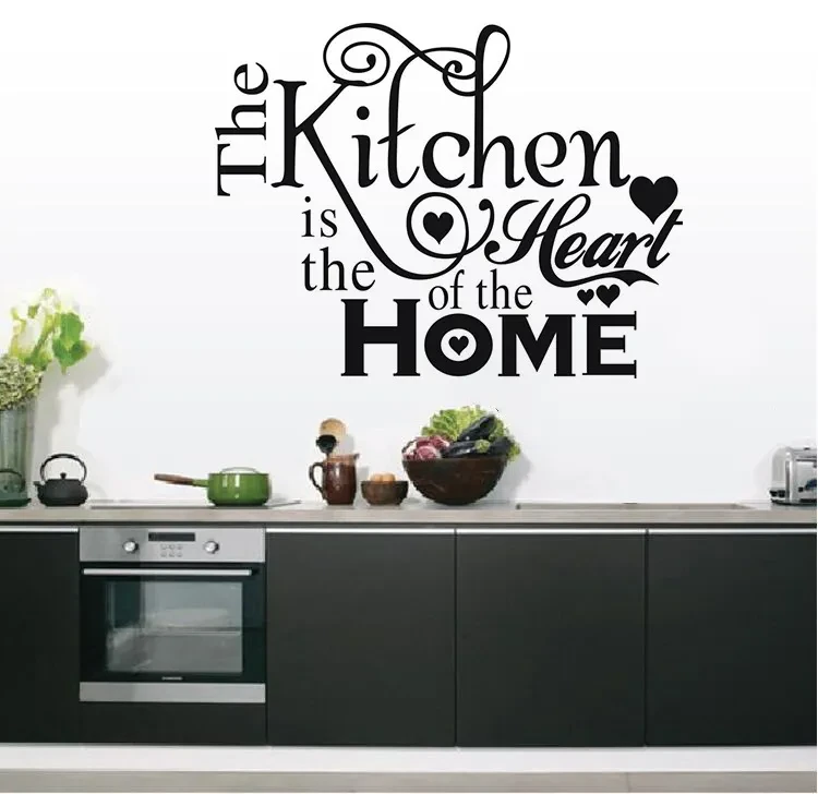 Kitchen Dining English Home Carved Wall Stickers