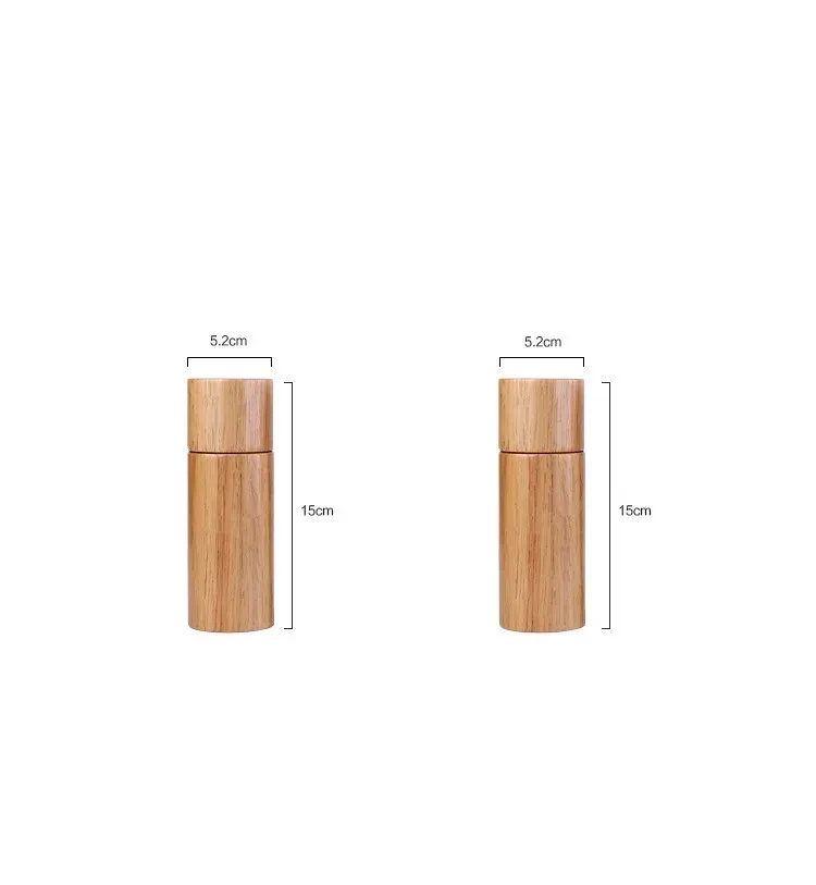 ShirtHousehold Oak Grinder Seasoning Bottle Kitchen Tools