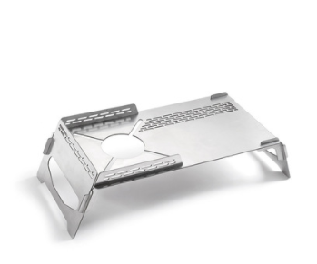 Outdoor windproof stainless steel and insulated picnic folding table