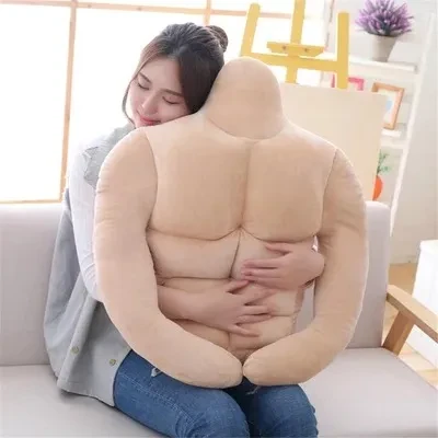 Boyfriend Arm Shape Muscle Man Plush Pillow