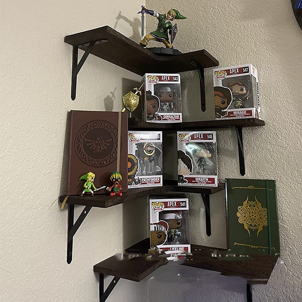 American Style Wooden Wall Shelving