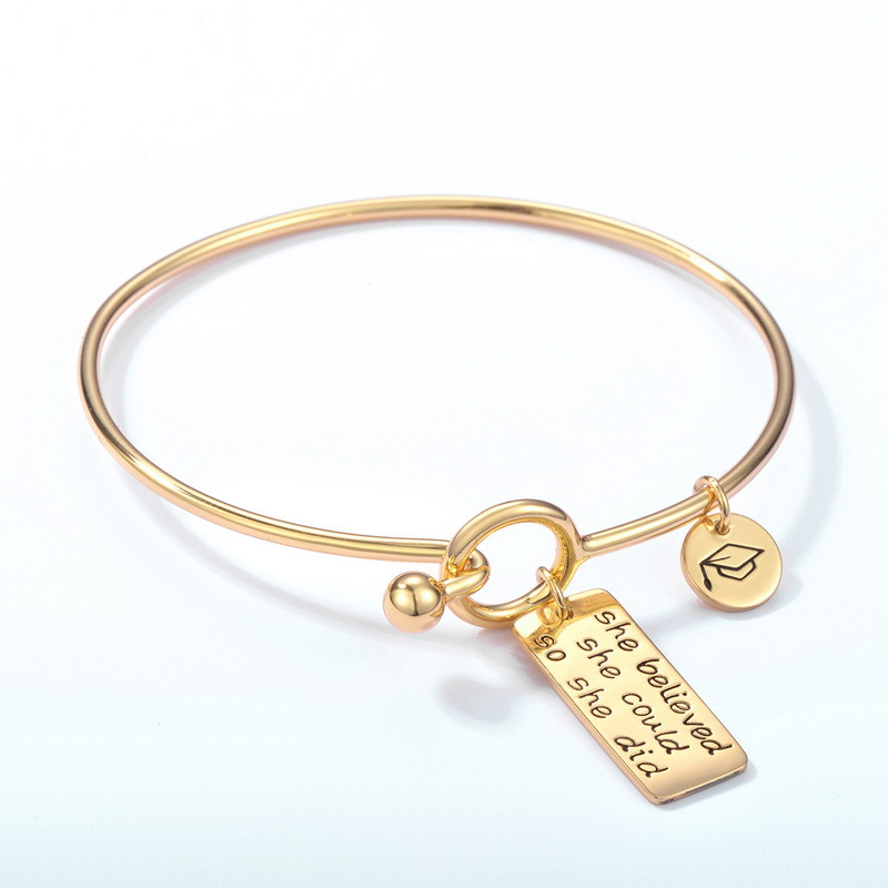 Graduation season commemorative bracelet