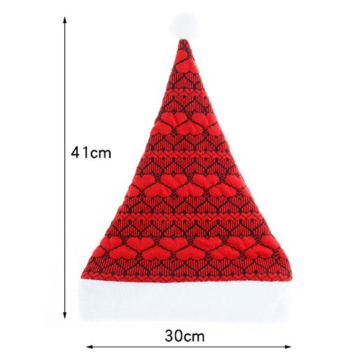 Plush christmas hat