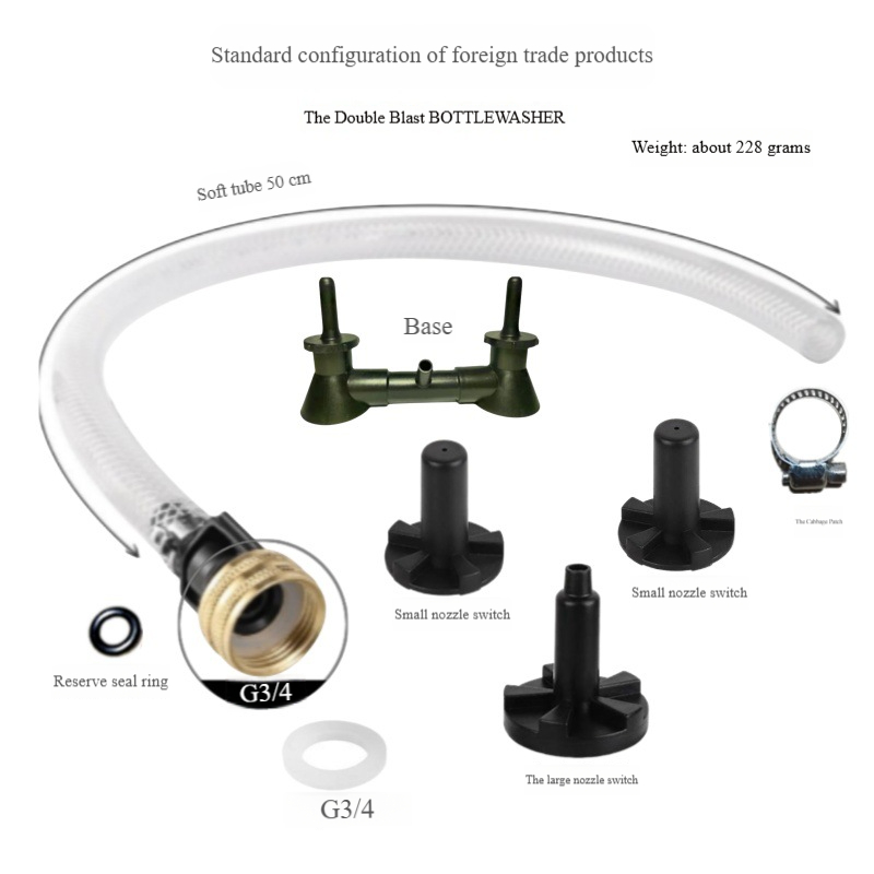 Bottle Washing Device Bottle Cleaning Machine A Narrow Mouthed Bottle Cleaning Device