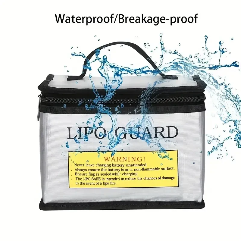 Lithium Battery Safe Bag Fireproof Explosionproof Bag