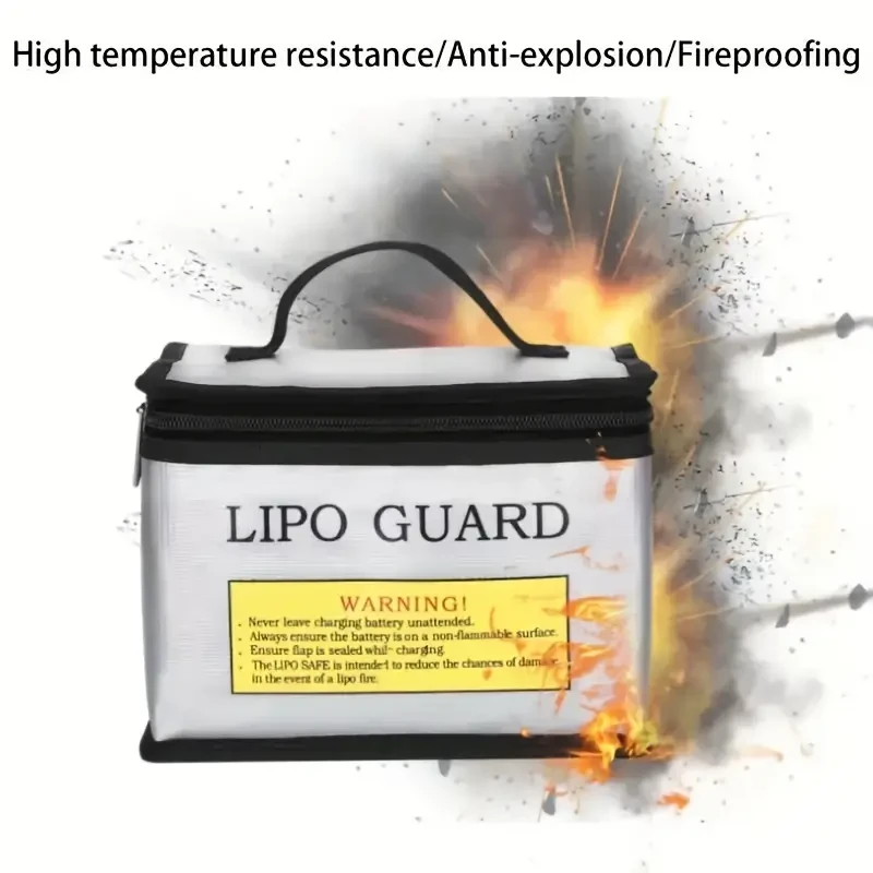 Lithium Battery Safe Bag Fireproof Explosionproof Bag