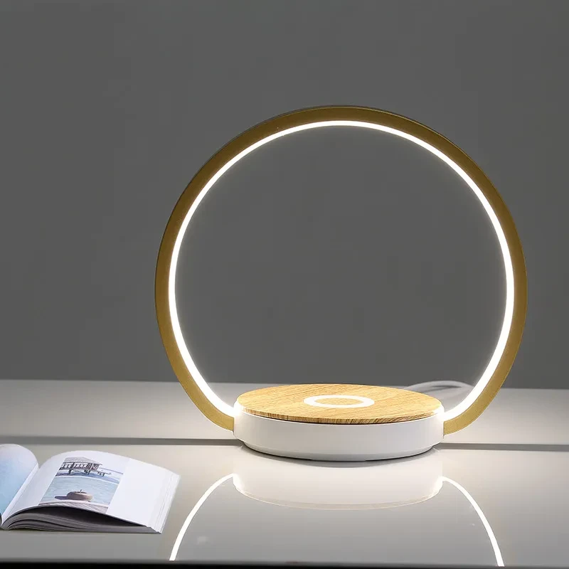 wireless charging induction lamp