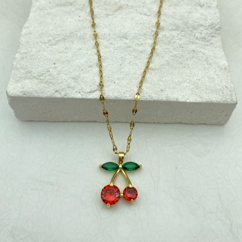 Gold Plated Stainless Steel Necklace