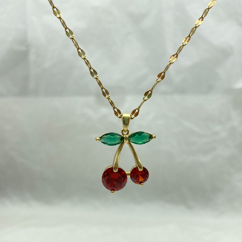 Gold Plated Stainless Steel Necklace