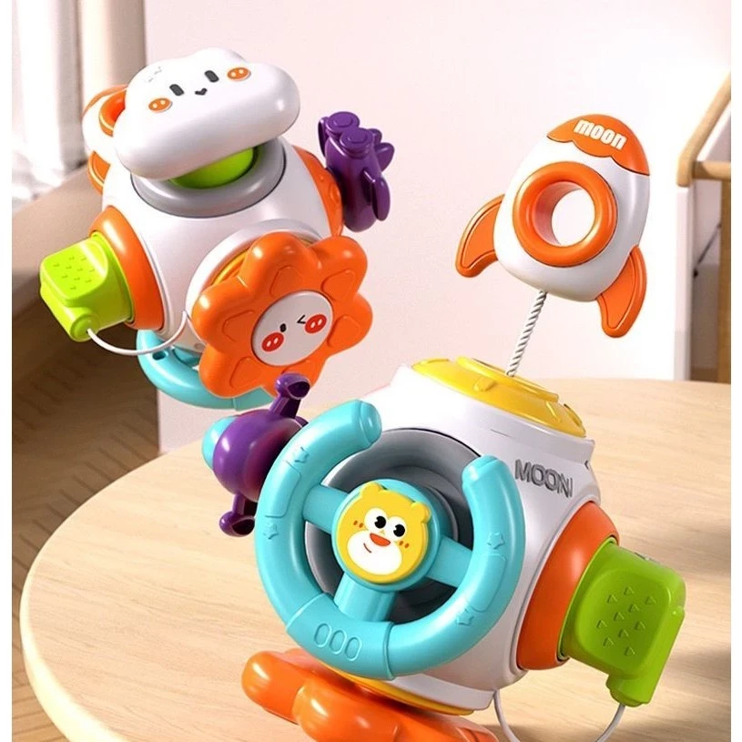 Busy Puzlzle Hand Catch Ball Montessori Busy Cube Box