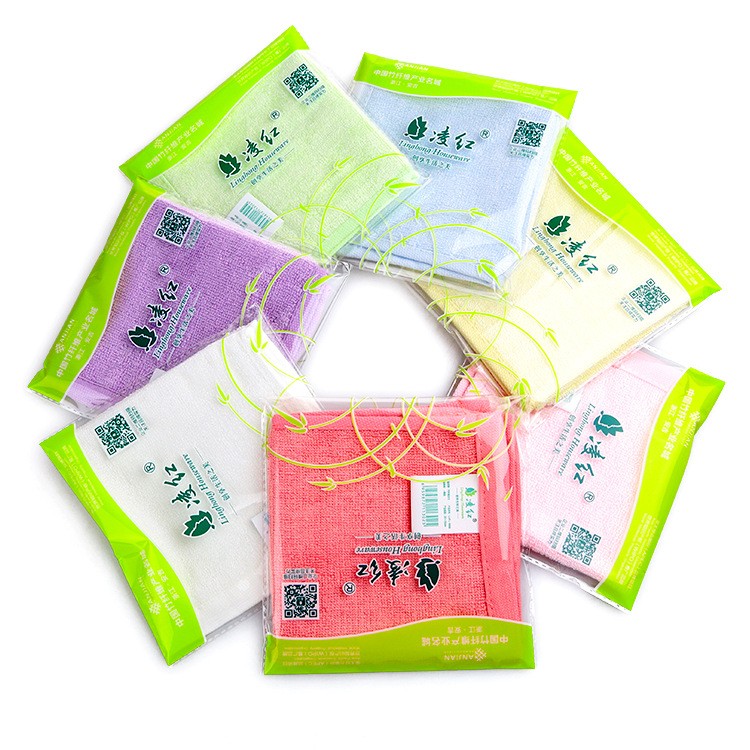 Bamboo Fiber Face Towel Infant Bath Towel