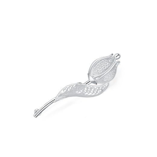 Simple pin autumn and winter coat collar pin