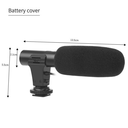 Digital Video Recording Microphone Stereo Camera Mic