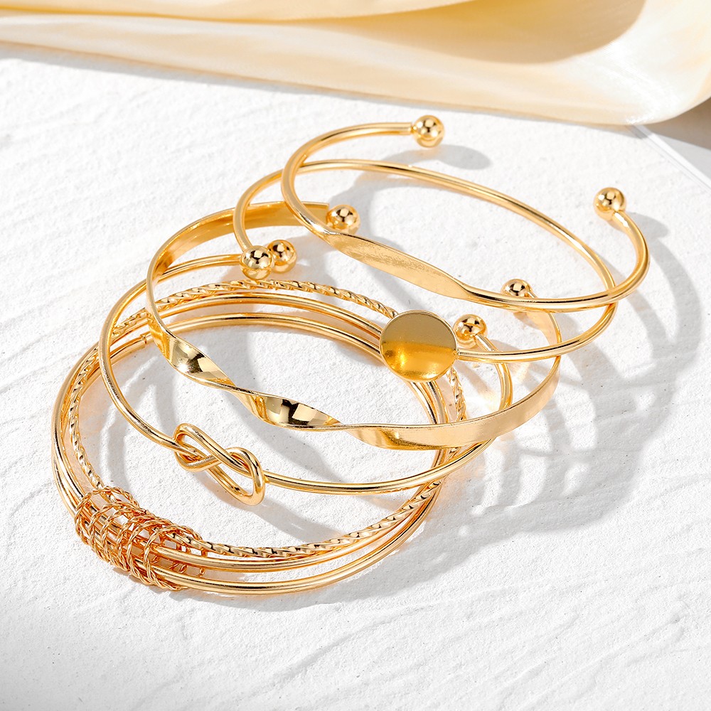 IPARAM Punk Trendy Multilayer Bracelets for Women