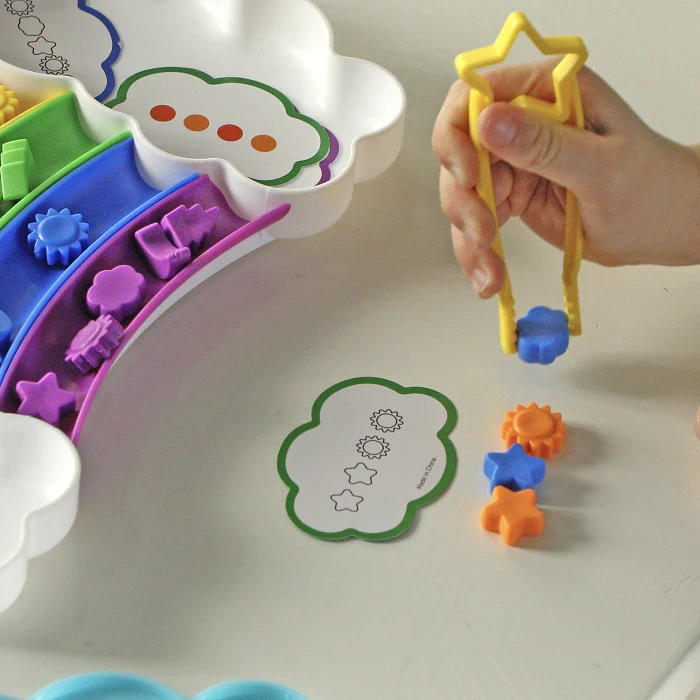 Rainbow Sorting Activity Set