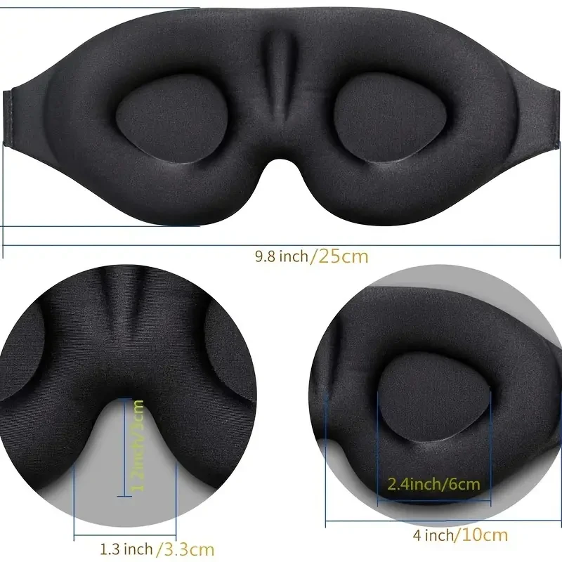 3D Contour Sleep Eye Mask