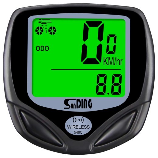 Bicycle Stopwatch, Odometer, Sports Chronograph, Electronic Stopwatch