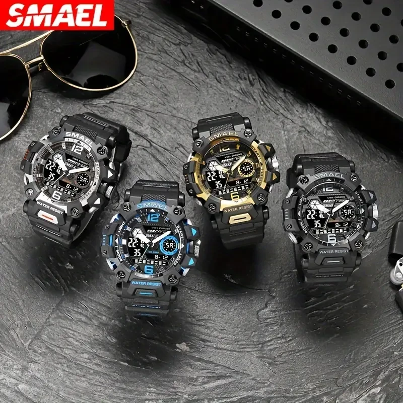 SMAEL Men'S Sports Digital Watch