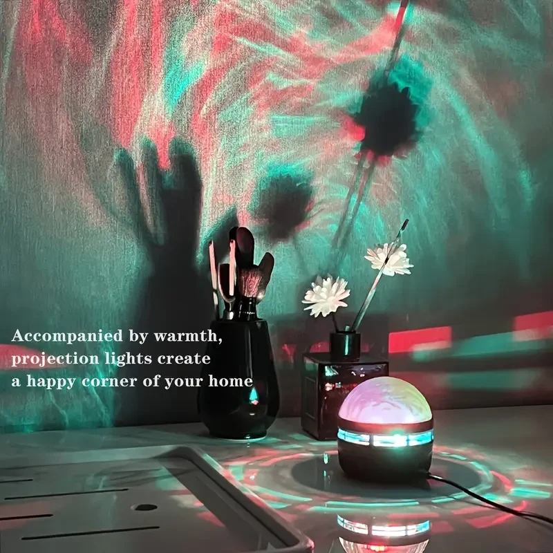 Aurora Borealis Projection Lights With 7 Colors Patterns & Remote Control
