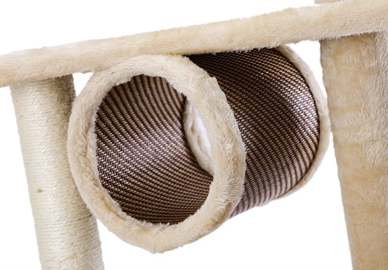 Summer Cooling Ice Rattan Activity Centre Cat Scratching Post Condo Treehouse