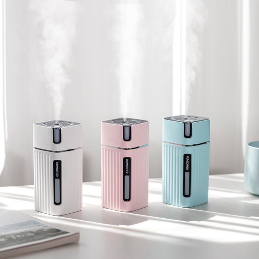 Mini colorful lamp humidifier home car desktop to dry