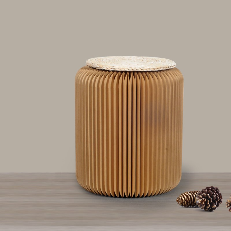 Folding chair kraft paper