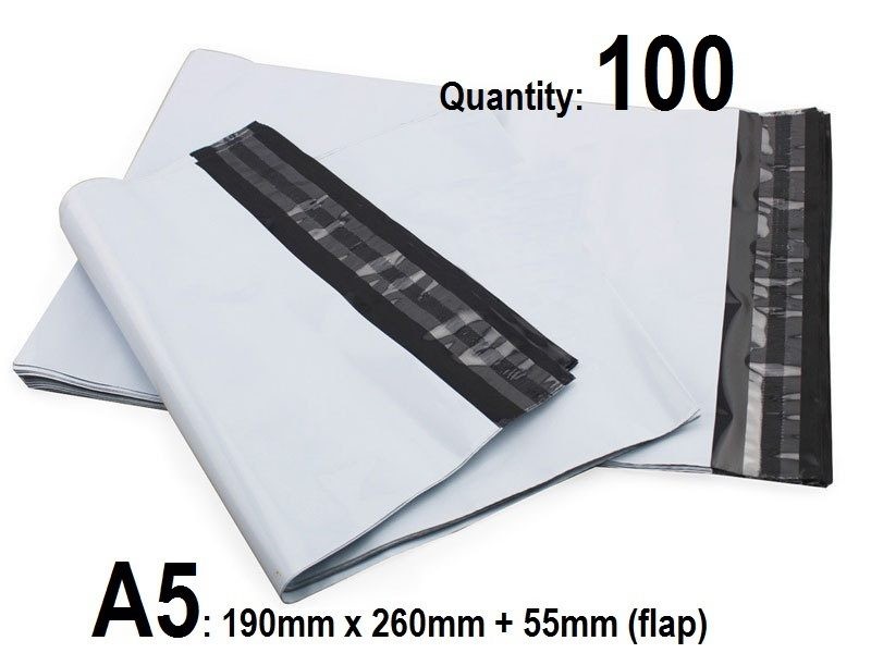 Heavy Duty - 100X A5(190X260) Courier Mail Bags