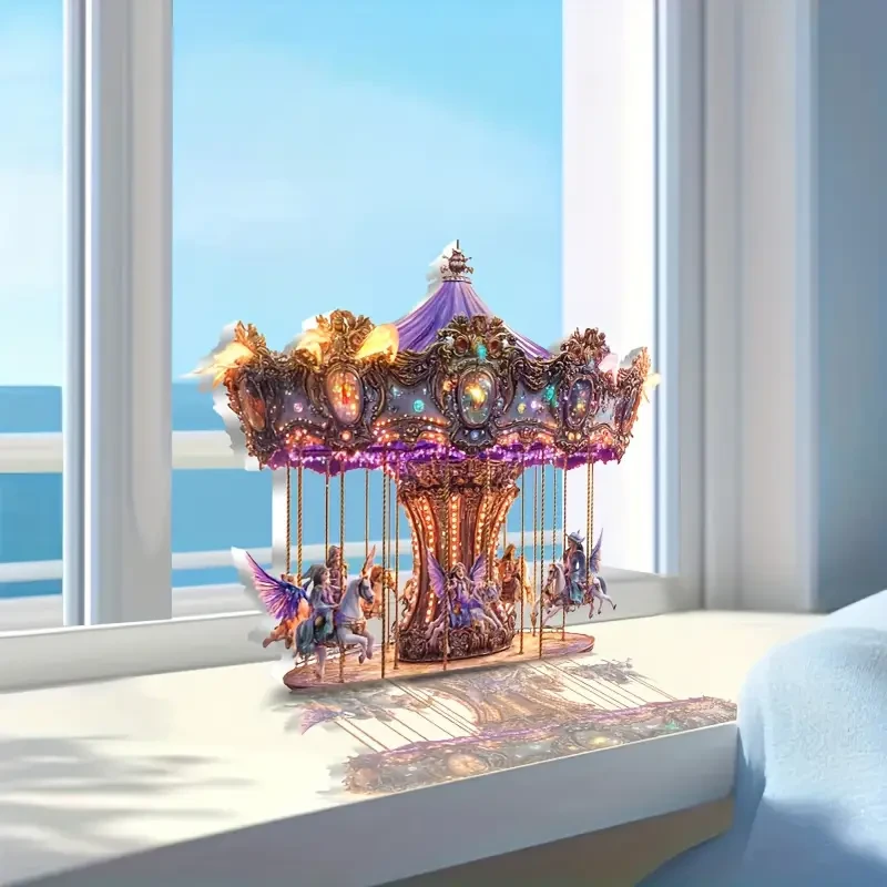 Tabletop Decorative Fairy Carousel